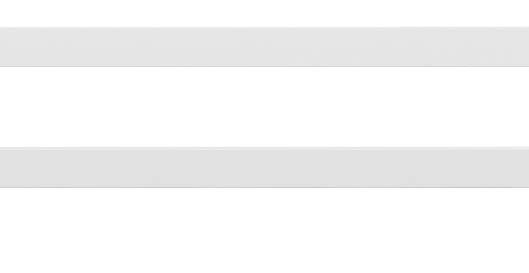 Clôture PVC à 2 lisses