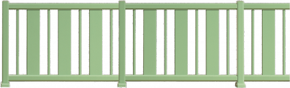 Clôture aluminium Paso Doble