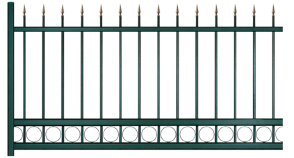 Votre clôture aluminium Blason, une fabrication Francaise de qualité et garantie 10 ans