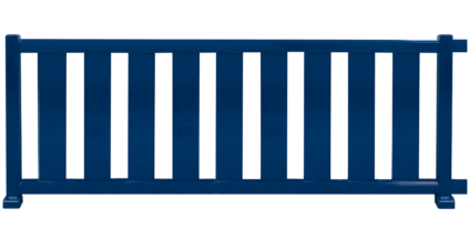 Clôture aluminium modèle COUNTRY. Fabrication Française et sur mesure.