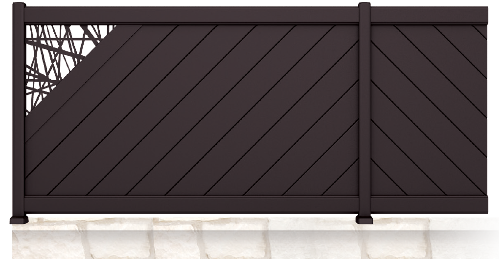 Votre clôture aluminium DISCO