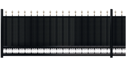 La cloture en aluminium EPOPEE est fabriquée sur mesure en france et installaée par des artisans proche de chez vous