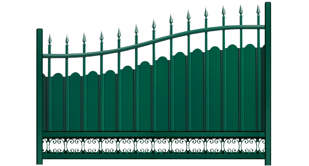La clôture aluminium Menhir est fabriqué sur mesure en France.