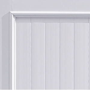 Moulure fine pour portail PVC Charuel