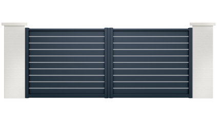 portail aluminium contemporain atene
