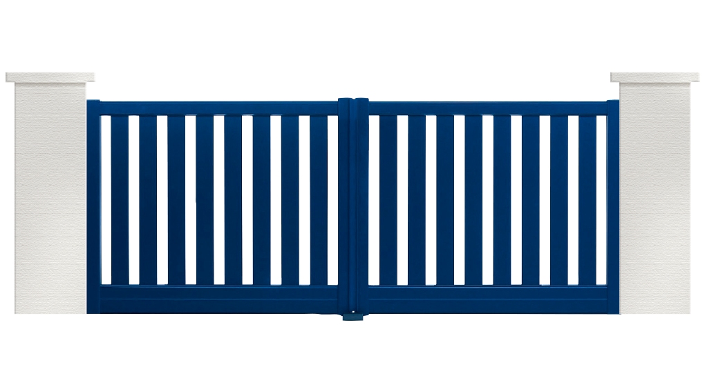 portail aluminium contemporain country