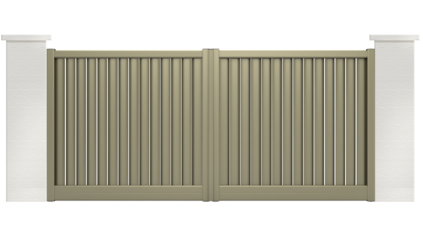 portail aluminium contemporain cumbia