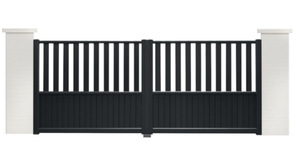 portail aluminium contemporain cumulus