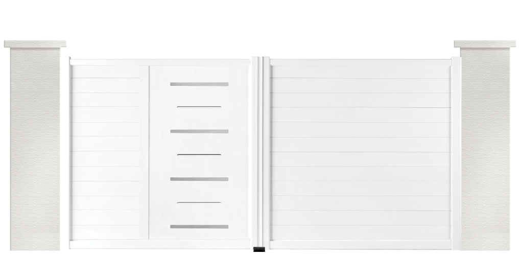 portail aluminium contemporain everest