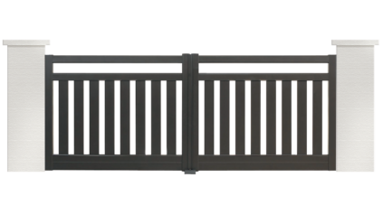 portail aluminium contemporain farandole