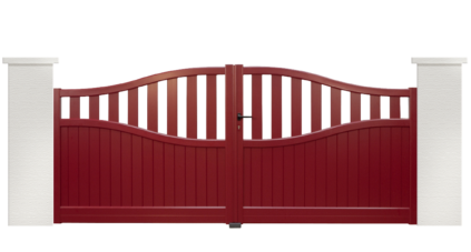 portail aluminium contemporain fox trot