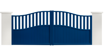 portail aluminium contemporain giboulee