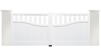 portail aluminium contemporain jerk