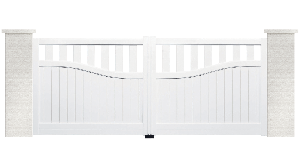 portail aluminium contemporain jerk