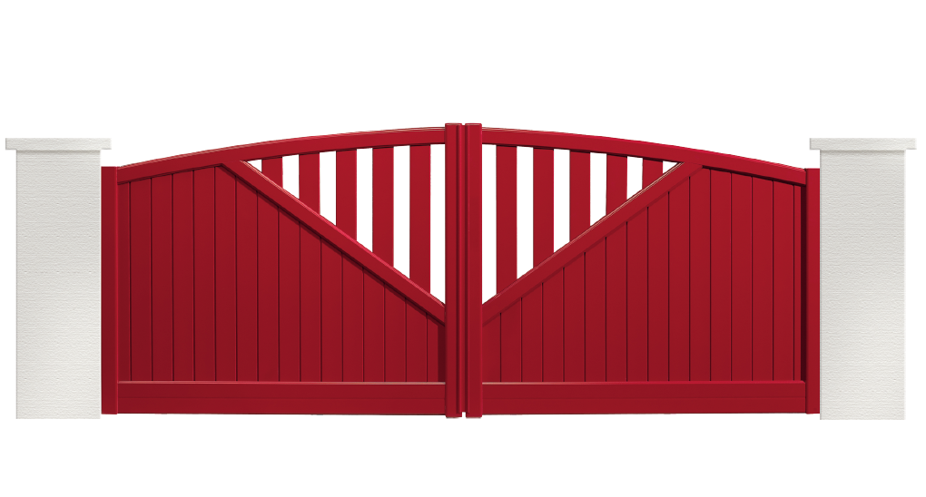 portail aluminium contemporain marzuka