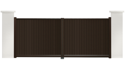 portail aluminium contemporain meteo