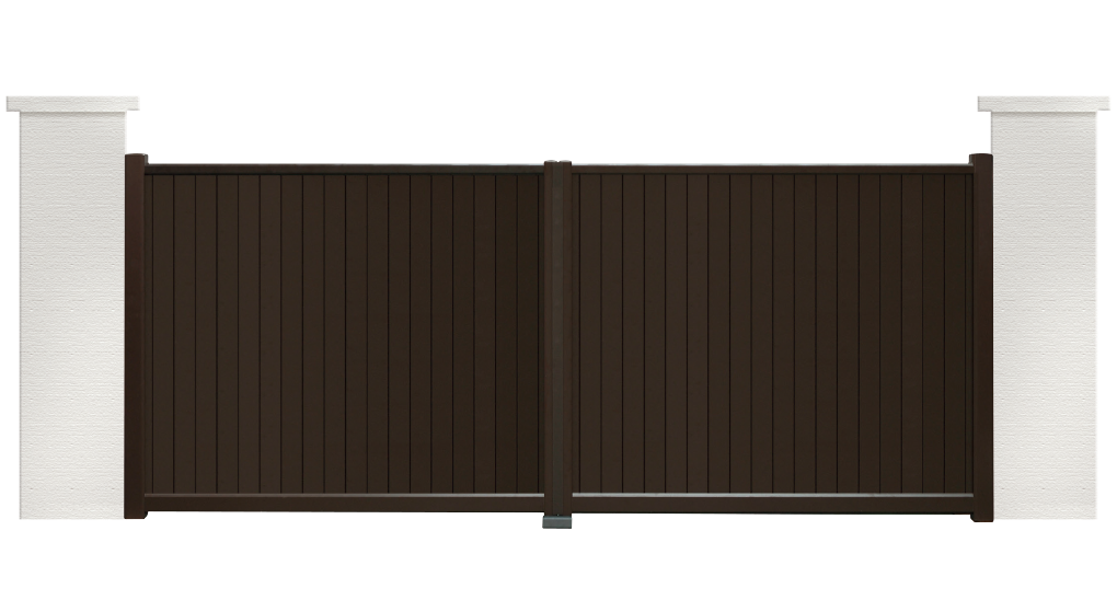 portail aluminium contemporain meteo