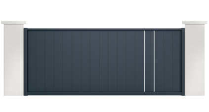 portail aluminium contemporain orion