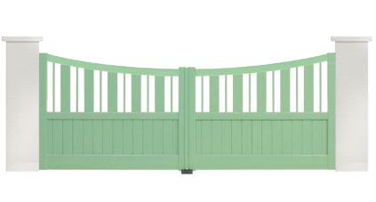 portail aluminium contemporain paso doble