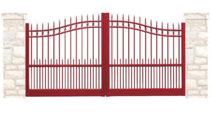 portail aluminium traditionnels pont levis