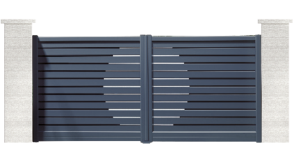 portail aluminium contemporain rabiz