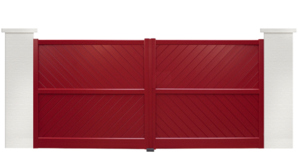 portail aluminium contemporain sirtaki