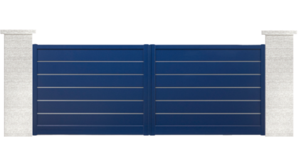 portail aluminium contemporain songo