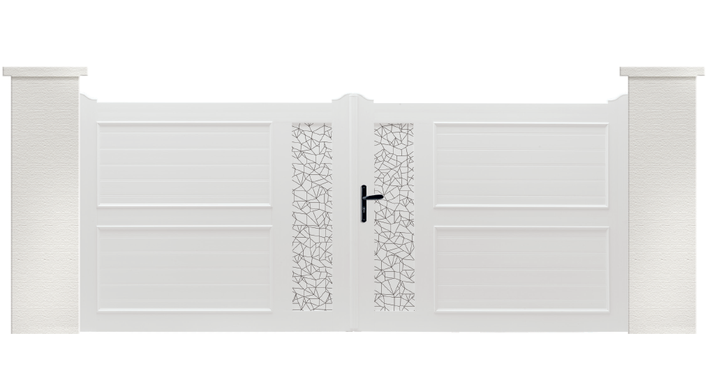 Portail PVC Appeau fabrication Française de qualité