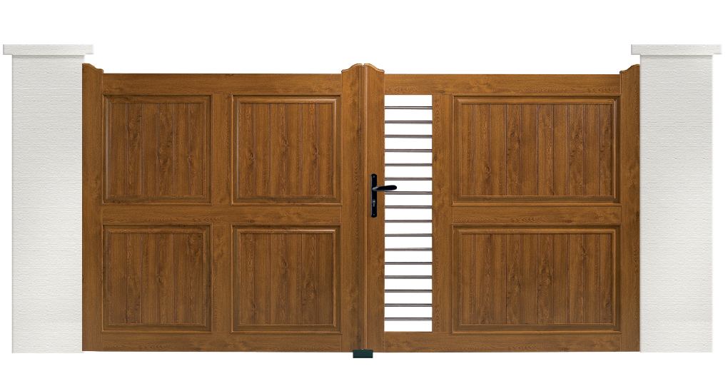 Votre portail PVC Corde Charuel. Conseils, fourniture et pose de votre portail sur mesure