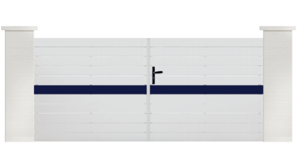 Portail PVC Flaviol, le choix de la personnalisation et du sur mesure pour son portail