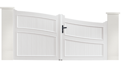 portail PVC contemporain piccolo