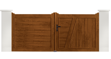 portail pvc contemporain tam tam