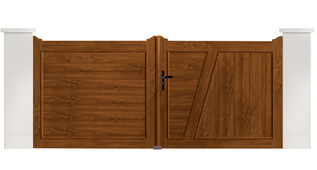 portail pvc contemporain tam tam