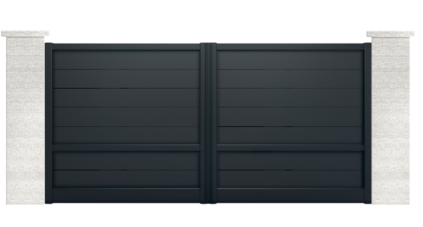 portail aluminium contemporain celsia