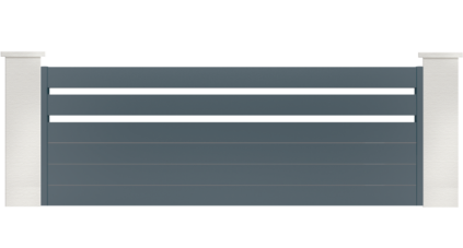 portail alumunium contemporain elatior