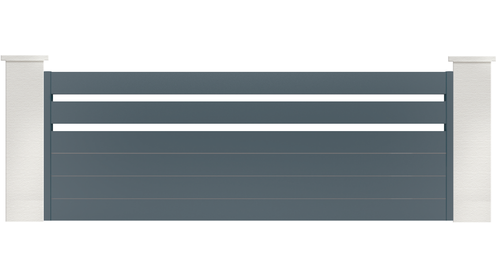 portail alumunium contemporain elatior