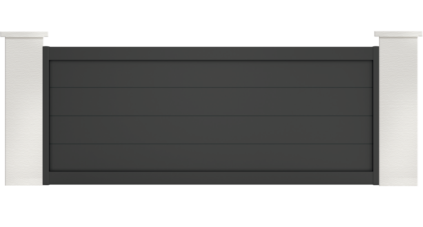 portail aluminium contemporain hyles