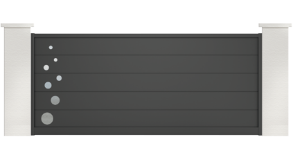 portail aluminium contemporain jurtinia