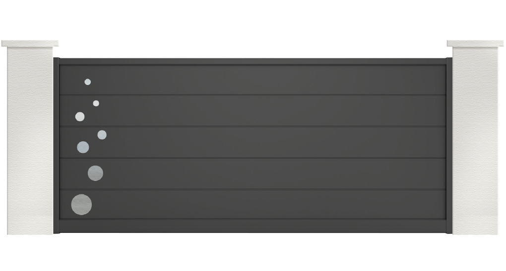 portail aluminium contemporain jurtinia