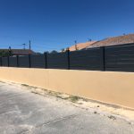 clôture en aluminium modèle Zimbra coloris gris anthracite ral 7016