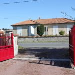 APRES PORTAIL ALUMINIUM CHARUEL VUE INTERIEURE GENSAC LA PALLUE