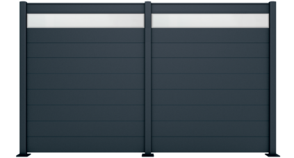 Holia est un claustra en aluminium de la marque Charuel. Fabricant et installateur de portails, clôtures et claustras sur mesure.